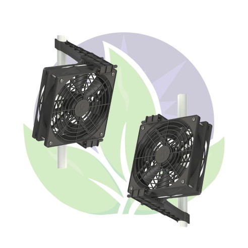 Ventilateur Monkey Fan - Pack de 2 - 24 volts 12 cm - Secret Jardin