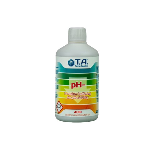 Additif pH Down en 500 ml et 1L - Terra Aquatica
