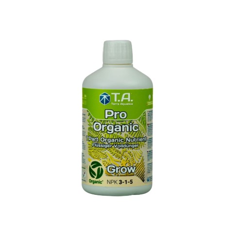 Engrais Croissance Pro Organic Grow de 500 ml à 5L - Terra Aquatica