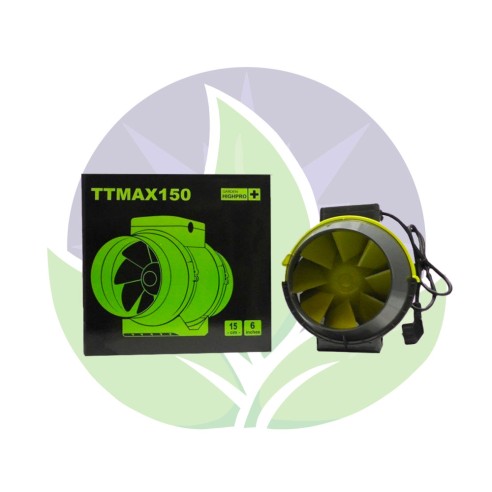 Extracteur d'air TTMax 150mm  à 2 vitesses - 405/520m³/h - Garden HighPro