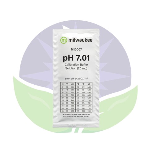 Etalonnage pH 7.01 - Sachet 20ml - Milwaukee